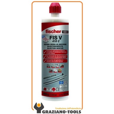 Fischer ancorante chimico FIS V 410 C per calcestruzzo fessurato