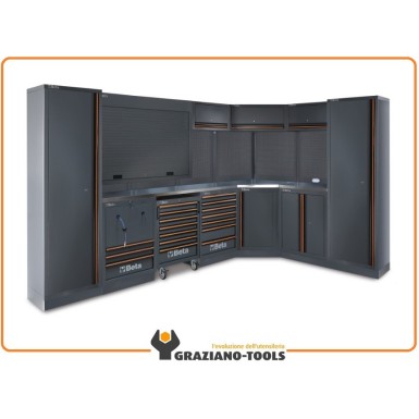 Combinazione Arredo Officina C45PRO - Beta C45PRO GX