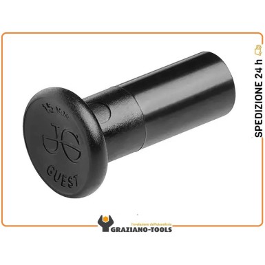 TAPPO PER TUBO 15mm - Nero