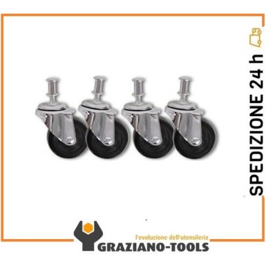 4 ruote di ricambio seggiolino 2252 art 2252KR4