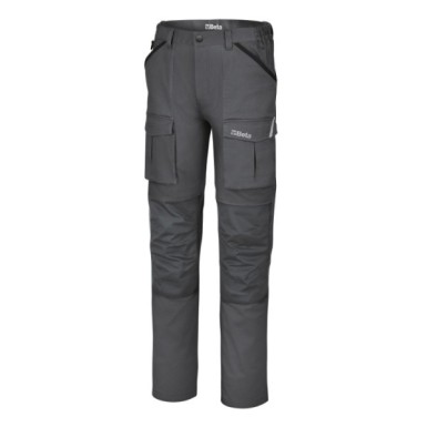 Pantaloni da lavoro in 100% cotone elasticizzato, comodi e resistenti 7Beta 7930MG