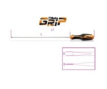 Cacciaviti piatti lunghi Beta Grip 1264L